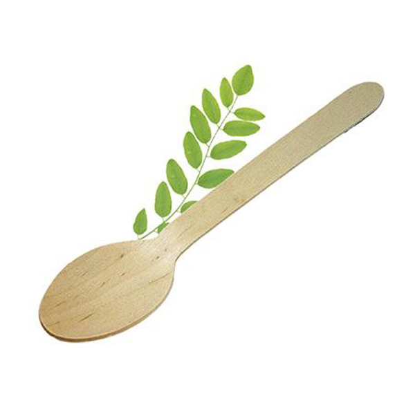 160mm Wooden Spoon (100)