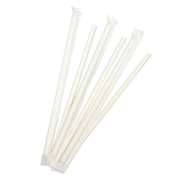 Compostable 8mm Paper Straw (300)