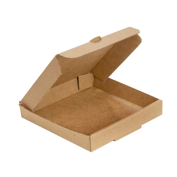 Small 200mm x 200mm Kraft Pizza Box (50)