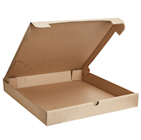 X-Large 350mm x 350mm Kraft Pizza Box (50)