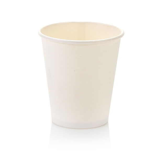 200ml Single Wall Vending Cup - White (50)