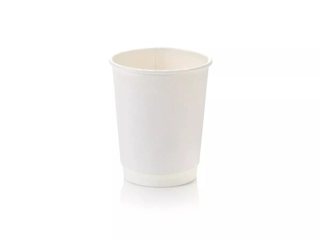 250ml Double Wall Coffee Cup White (25)