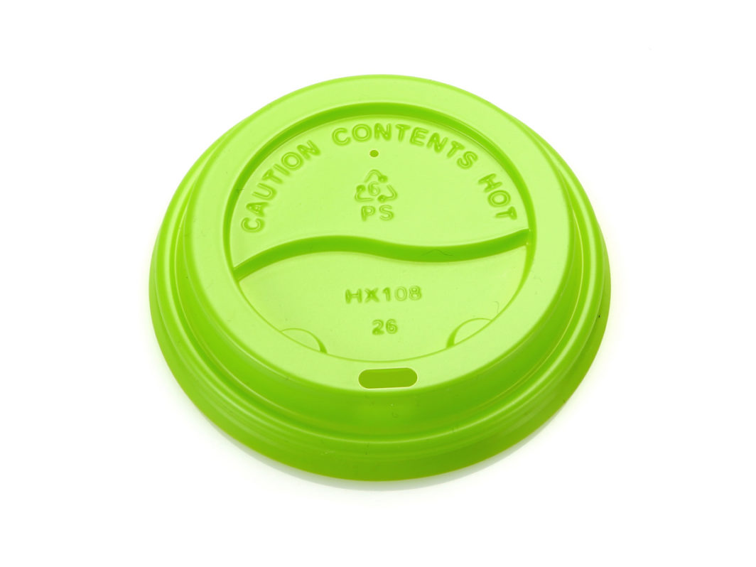 Sip Lid Green for 350ml & 500ml Hot/Coffee Cup (50)