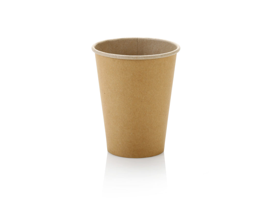 350ml Single Wall Coffee Cup Kraft (50)