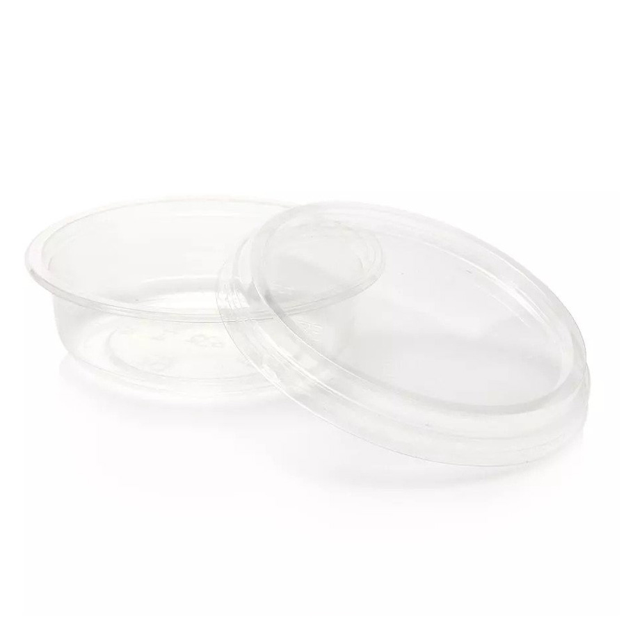 250ml/ 8oz Clear PLA Salad Bowl (50)