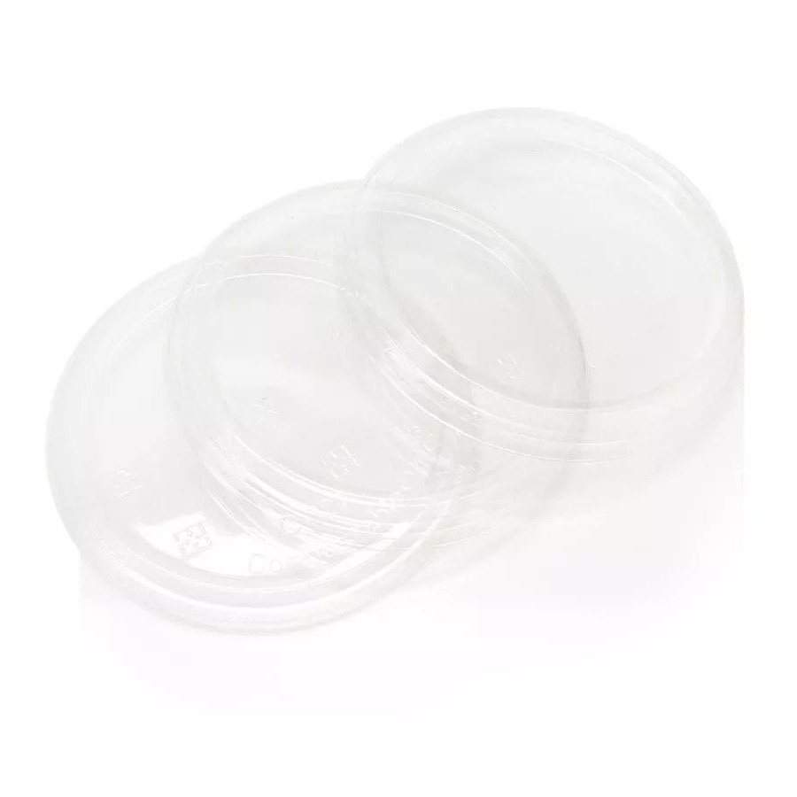 Clear PLA Salad Bowl Multifit Lid 121mm (50)