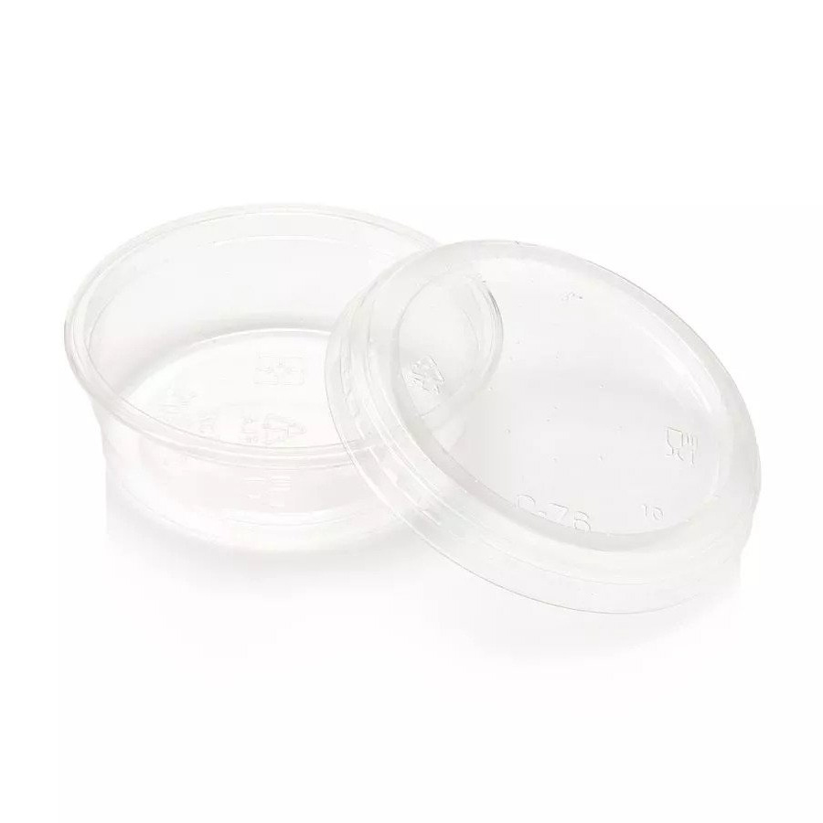60ml Clear PLA Sauce Tub (50)