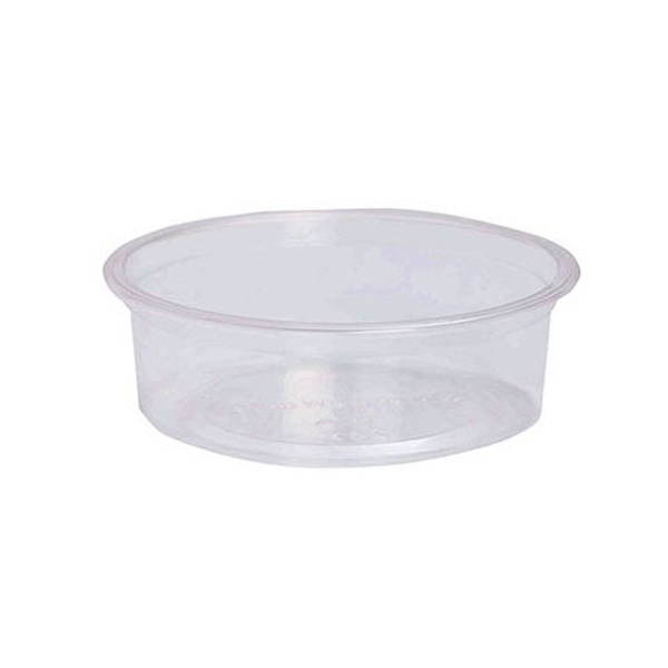 Clear PLA Pot Insert - Fits Solid Dome Lid (50)