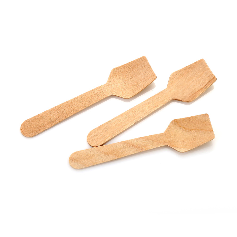 Birchwood Ice Cream Square Paddle Spoon 9.5cm A004