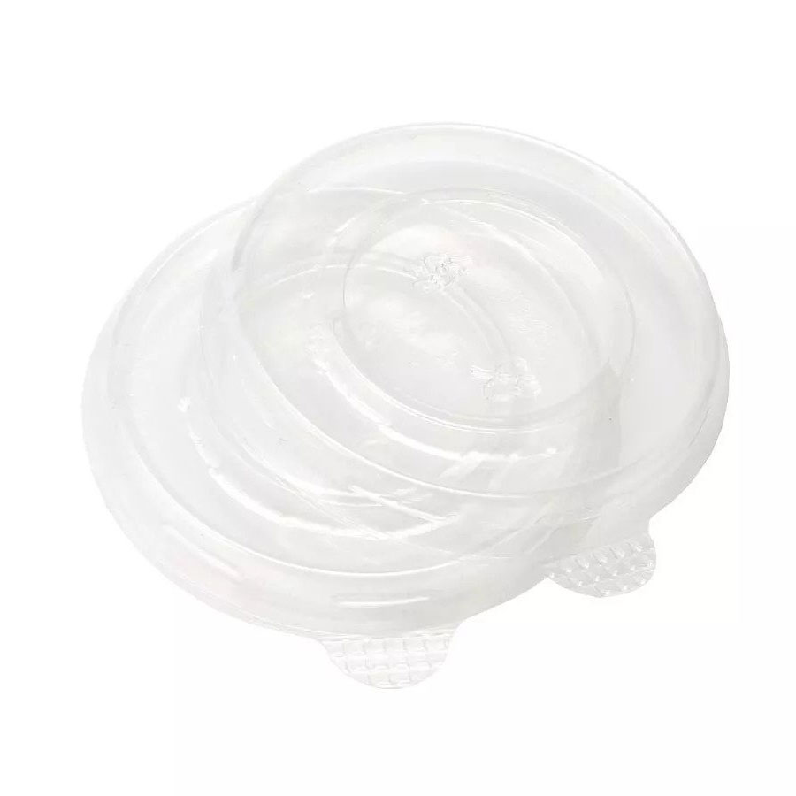 Clear Flat Lid for 120ml Ice Cream Tubs (50)
