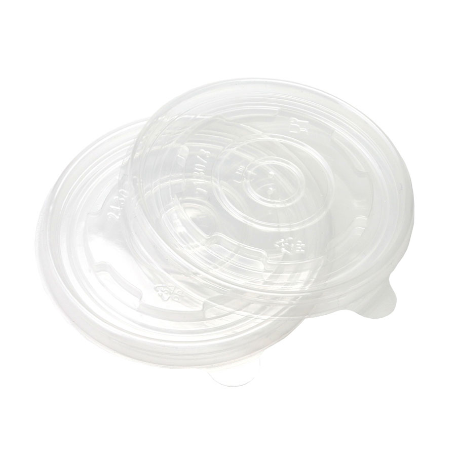 Clear Flat Lid for 250ml Ice Cream Tubs (50)