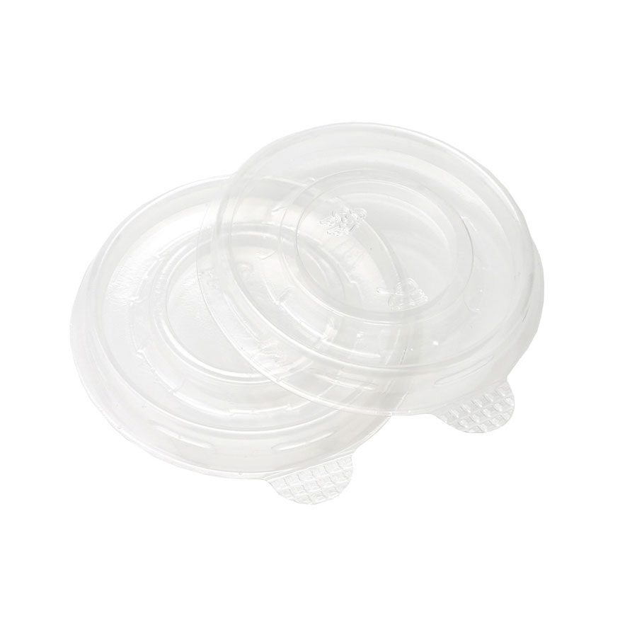 Clear Flat Lid for 90ml Ice Cream Tubs (50)
