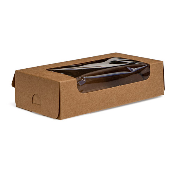 Kraft Sushi Box with Eco-Friendly Window (50)