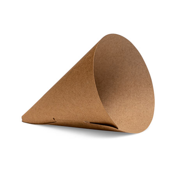 Kraft Chip Cone - Medium (50)