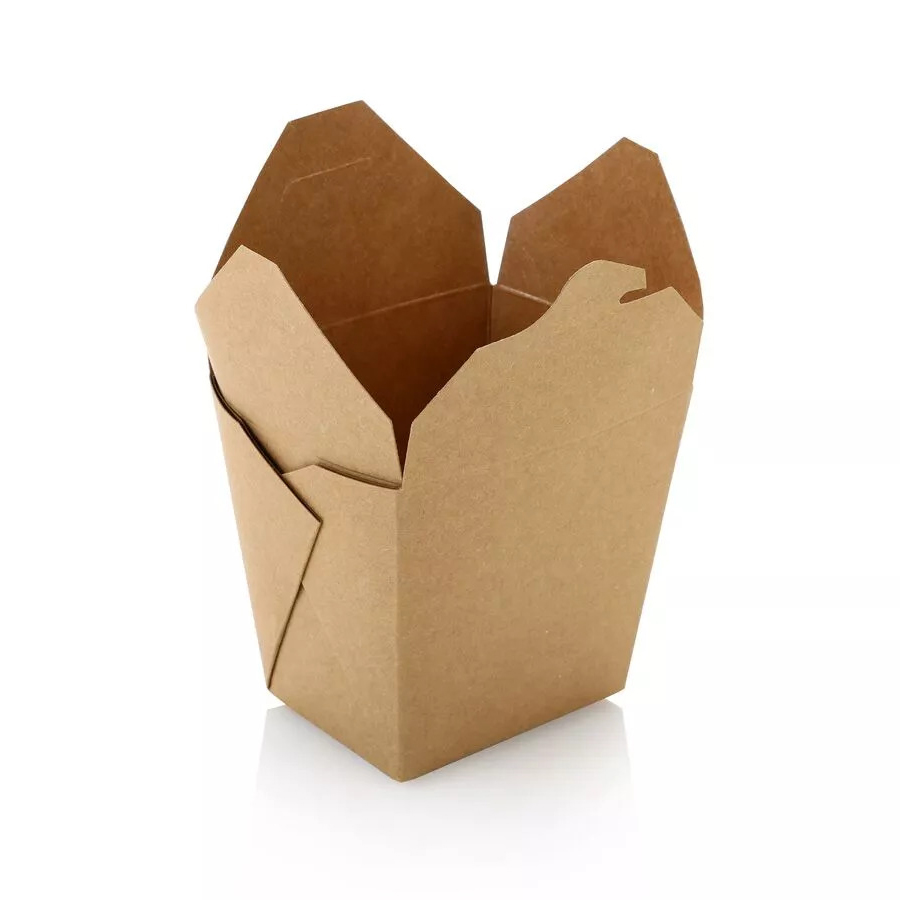1000ml Kraft Square Noodle Box (25)