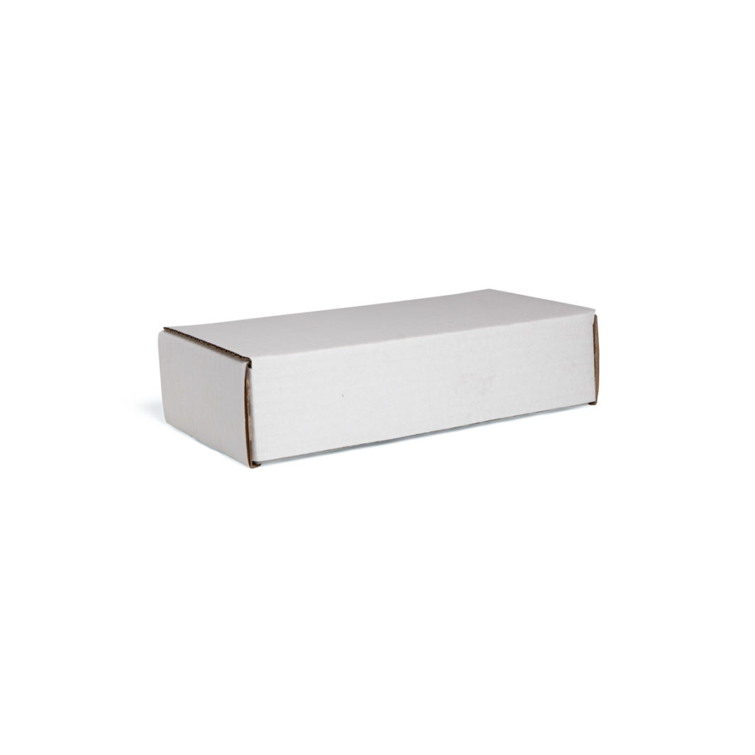 White Self-Locking Box 7 - L238xW128xH58mm (50)