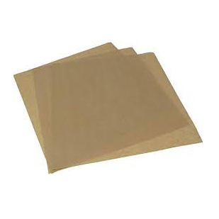 Natural Kraft Greaseproof Sheets Standard (500)