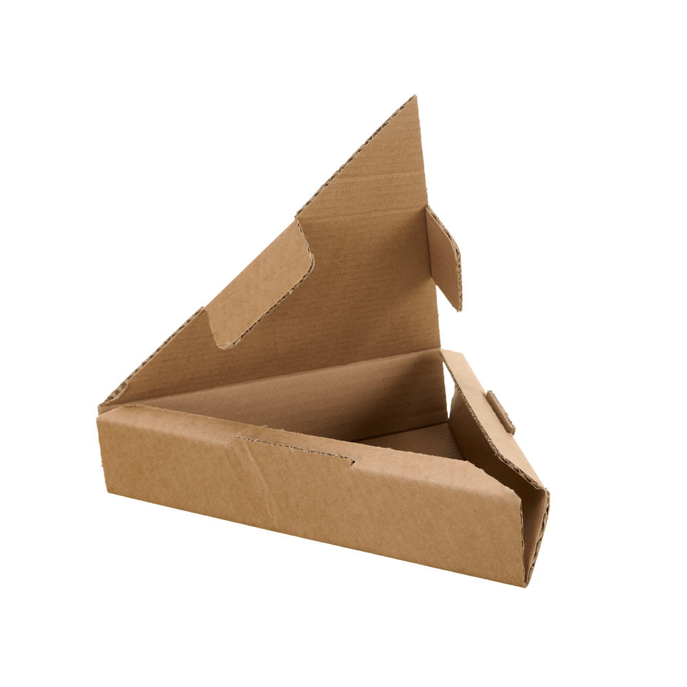 One Slice 250x250x50mm Kraft Pizza Box (50)