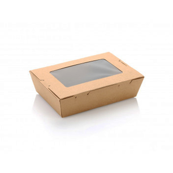 #3 Medium Salad Box with Window (50)