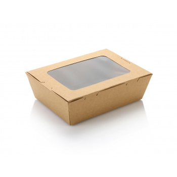 #4 Large Salad Box with Window (50)