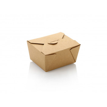 #1 Small Kraft Paper Lunch Box (50)