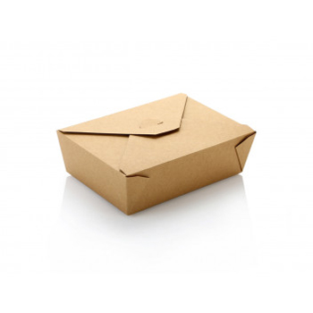 #3 Large Kraft Paper Lunch Box (50)