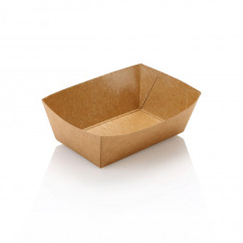 #2 175ml Kraft Open Food Tray (250)